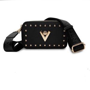 ショルダーバッグ・ポシェット Valentino Garavani  Crossbody Bags Women Leather Black Valentino Garavani Rockstud Flap Crossbody Bag Black Leather